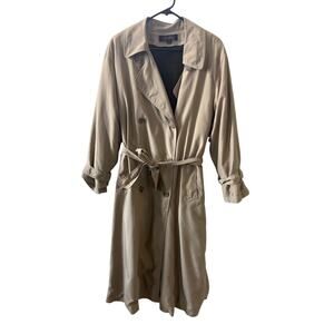 Brooks Brothers women’s wool lined trench coat size 12